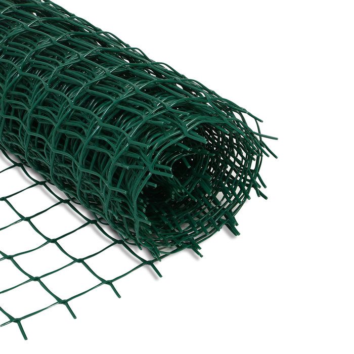 Сетка садовая, 1 × 10 м, ячейка квадрат 50 × 50 мм, пластиковая, зелёная, Greengo - фото 1889253286