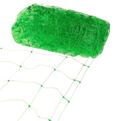 Сетка садовая, шпалерная, 2 × 5 м, ячейка 15 × 17 см, для огурцов, пластиковая, зелёная, Greengo