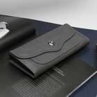 Кошелёк женский, 6 отделов, отдел для кредиток и монет, цвет серый - Фото 1