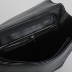 Рюкзак молодёжный, отдел на молнии, цвет чёрный - Фото 5