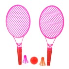 Набор ракеток "Крутой теннис": 2 ракетки, 1 мяч - Фото 3