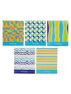 Тетрадь 48 листов в линейку Calligrata «Орнамент», серые листы, МИКС - Фото 3