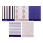 Тетрадь 48 листов в клетку, Calligrata «Стильные узоры», МИКС - Фото 3