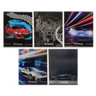 Тетрадь 48 листов в клетку, Calligrata «Авто», серые листы, МИКС - Фото 3