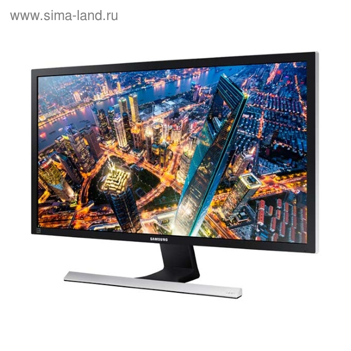 Монитор Samsung 23.5" U24E590D черный PLS LED 16:9 HDMI 1000:1 300cd 170/160 3840x2160 DP - Фото 1