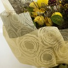 Фетр ламинированный фактурный "Объемные розы", 58 см х 5 м - Фото 3