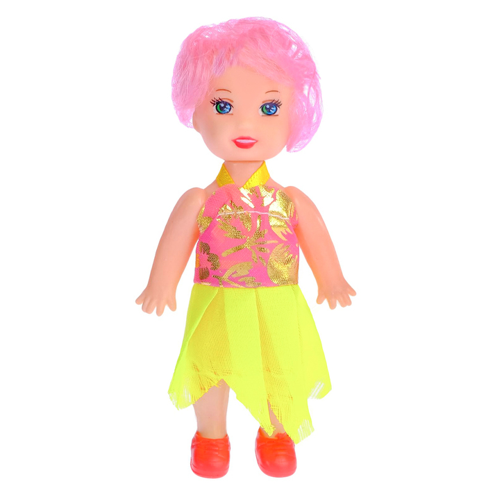 Кукла малышка «Таня» в платье, МИКС - фото 1890734737