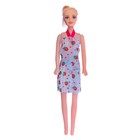 Кукла модель "Ася" в платье, МИКС - Фото 3