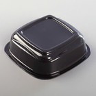 Контейнер ИПКВ дно-250, квадратный, 12,5×12,5×4,8 см, цвет чёрный - Фото 3