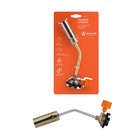 Газовая горелка на цанговый баллон, ручной поджиг, 20×6.8×4 см - Фото 1