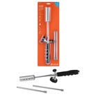 Газовая горелка на цанговый баллон, с трубными удлинителями сопла, анти-вспышка, ручной поджиг, 78×9 - Фото 1