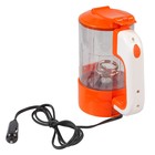 Чайник автомобильный 12В прозрачный/оранжевый пластик автоматическое отключение