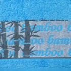 Полотенце подарочное "Этель" Для мужчин, голубой 70х140 см бамбук, 450 г/м² - Фото 3