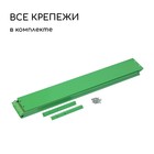 Клумба оцинкованная, 100×100×15 см, зелёная, «Квадро», Greengo - Фото 6