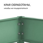Грядка оцинкованная, 390×100×15 см, цвет зелёный мох, Greengo - Фото 3