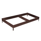 Грядка оцинкованная, 390×100×15 см, коричневая, Greengo - Фото 8