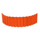 Ограждение для клумбы, 110 × 24 см, оранжевое, «Волна», Greengo - фото 3731470
