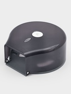 Диспенсер - держатель туалетной бумаги, 28×27.5×12 см, втулка 6.5 см, пластик, чёрный - Фото 5