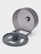 Диспенсер - держатель туалетной бумаги, 28×27.5×12 см, втулка 6.5 см, пластик, чёрный - Фото 6