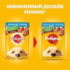 Влажный корм Pedigree для собак всех пород, кролик/индейка в соусе, пауч, 85 г - Фото 2