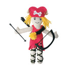Шьем куклу из флиса "Пират Лиза" - Фото 4