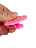 Держатель для соски - пустышки, «Маленькая леди», на цепочке, розовый - Фото 6