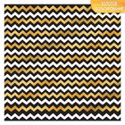 Бумага для скрапбукинга с фольгированием «Зигзаг», 10 листов, 30.5 × 30.5 см, 250 г/м - Фото 1