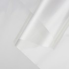 Плёнка для цветов и букетов, прозрачная 0.7×37.5 м, 1000 г, 40 мкм - Фото 3