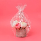 Плёнка для цветов и букетов, прозрачная 0.7×37.5 м, 1000 г, 40 мкм - Фото 11