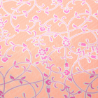 Плёнка металлизированная "Цветочный узор", розовый, 50 х 70 см - Фото 2