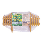 Ограждение декоративное, 30 × 300 см, 5 секций, пластик, золотое, Greengo - Фото 6