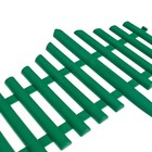 Ограждение декоративное, 30×300 см, 5 секций, пластик, зелёное, Greengo - Фото 10