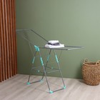 Сушилка для белья двухуровневая, 21 м, серебряная - Фото 2