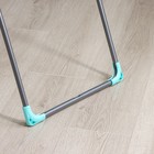 Сушилка для белья двухуровневая, 21 м, серебряная - Фото 9