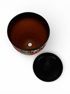 Горшок для цветов «Радуга», 8.5 л, d=26 см, h=23.5 см, керамика, с поддоном, коричневый - фото 67923225