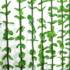 Штора - занавеска декоративная «Листики», 90×164 см, 12 нитей, зелёная - Фото 2