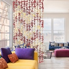 Штора - занавеска декоративная «Листики», 90×168 см, зигзаг, 12 нитей, кофейная - Фото 3