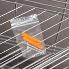 Полка угловая 3-х ярусная «Трапеция», 25×18×49 см, хром - Фото 5