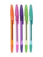 Ручка шариковая Calligrata, синий стержень, узел 0.5 мм, резиновый упор, МИКС - Фото 2