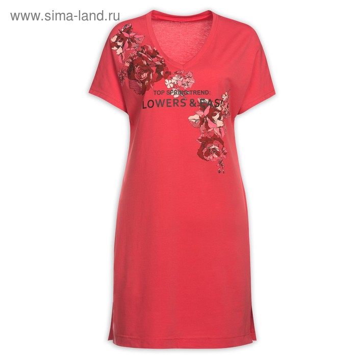 Платье женское, размер S, цвет красный - Фото 1