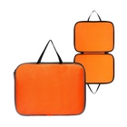 Папка с ручками текстильная А4, Calligrata «Офис», для бумаг, для офиса, нейлон 600D, двуцветный кант, 350×270×20 мм, оранжевая - Фото 5