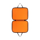 Папка с ручками текстильная А4, Calligrata «Офис», для бумаг, для офиса, нейлон 600D, двуцветный кант, 350×270×20 мм, оранжевая - Фото 9