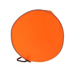 Мешок для обуви и мячей 360 х 220 мм, круглое дно D 220 мм, Calligrata (мягкий полиэстер, плотность 210 D), оранжевый - Фото 2