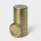 Крышка для консервирования Доляна «Любимое дело», СКО-82 мм, жесть, литография, лак, фасовка 50 шт. - Фото 2