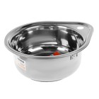 Мойка кухонная Accoona AB4539, врезная, круглая, толщина 0.6 мм, 450×390×165 мм, глянец - Фото 2