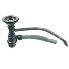 Мойка кухонная Accoona AB4539, врезная, круглая, толщина 0.6 мм, 450×390×165 мм, глянец - Фото 4