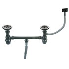 Мойка кухонная Accoona AB4479B, врезная, двойная, толщина 0.6 мм, 790×440×165 мм, глянец - Фото 4