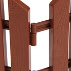 Ограждение декоративное, 25×170 см, 5 секций, пластик, терракотовое, «Чудный сад» - Фото 11