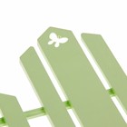 Ограждение декоративное, 25×170 см, 5 секций, пластик, салатовое, «Чудный сад» - Фото 10