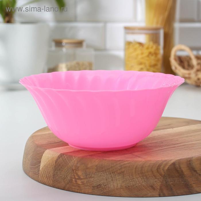 Салатник, 1,2 л, цвет МИКС - Фото 1